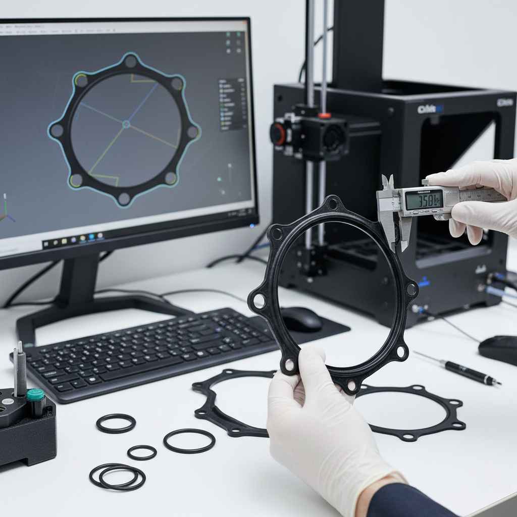 CustomEngineSealingRubberParts