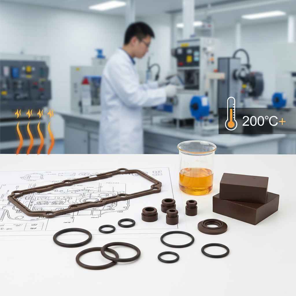 Viton(FKM)RubberSealsforHighTemperatureAutomotiveApplications